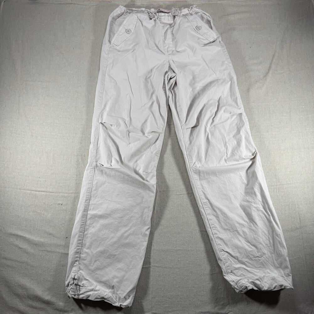 S.O. Goods For Life Womens Small High Rise Jogger Pants Utility Cargo Drawstring